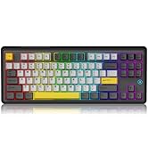 Amazon.com: AJAZZ AK870 TKL Hot Swap Gasket Mount Mechanical